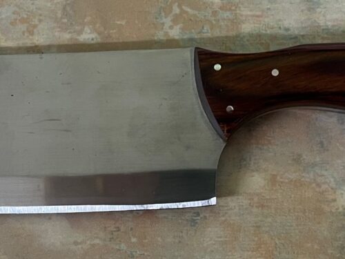 Six inch stainless cleaver