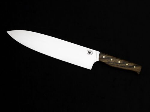9" Stainless Steel Chef Knife with Bocote Handle