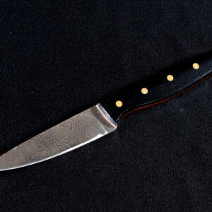3" G10 Damascus Paring Knife