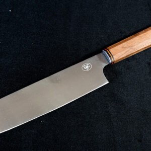 7" Nakiri with a Stainless Steel Blade and Walnut handle