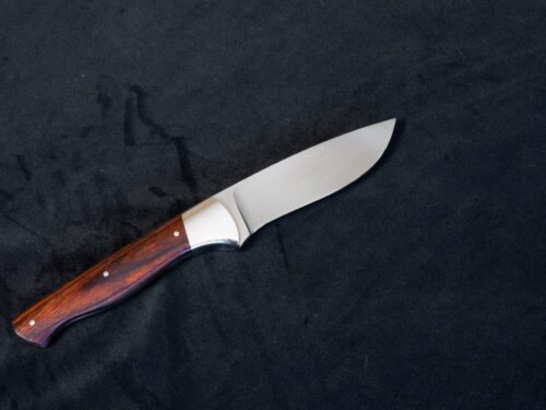 4.5" Hunting Knife with Brown Dymondwood Handle