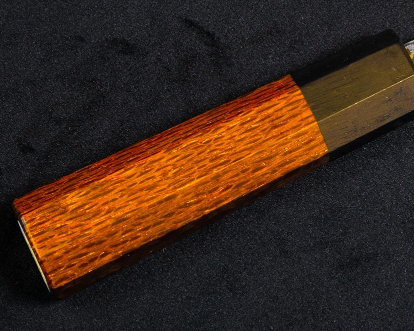 Damascus-Pairing-Knife1 handle