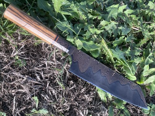 7" Bunka in Cu Mai with Wenge & Bocote Handle